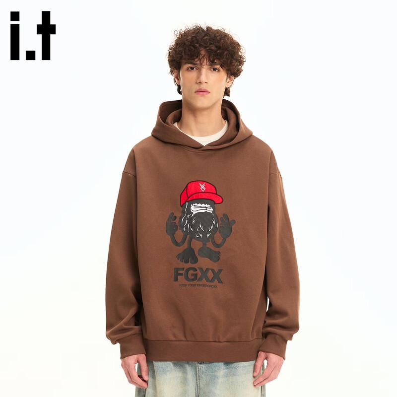 Fingercroxxit Men's Heavyweight Graphic Hoodie