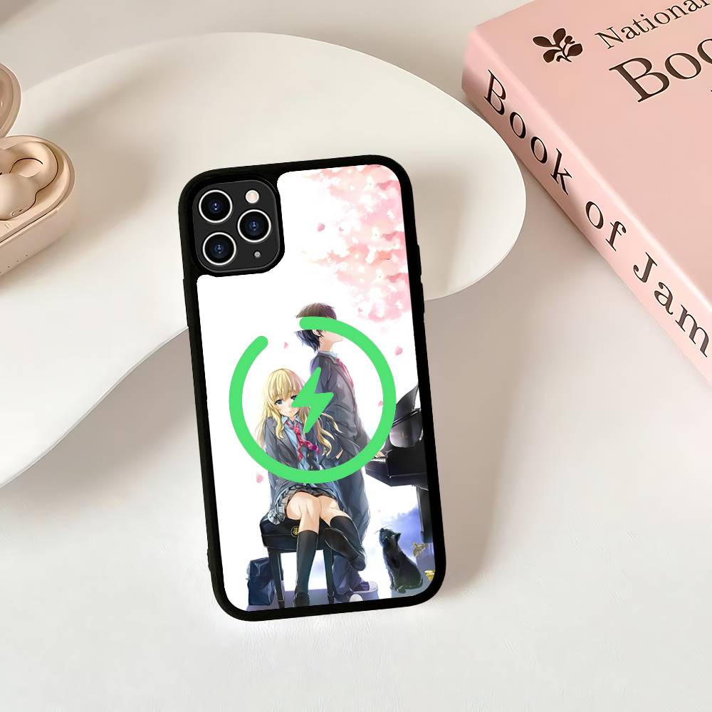 Your Lie In April For Magsafe Phone Case For IPhone 17 Air 16 15 14 13 12 11 Pro Max Plus Shockproof Cover
