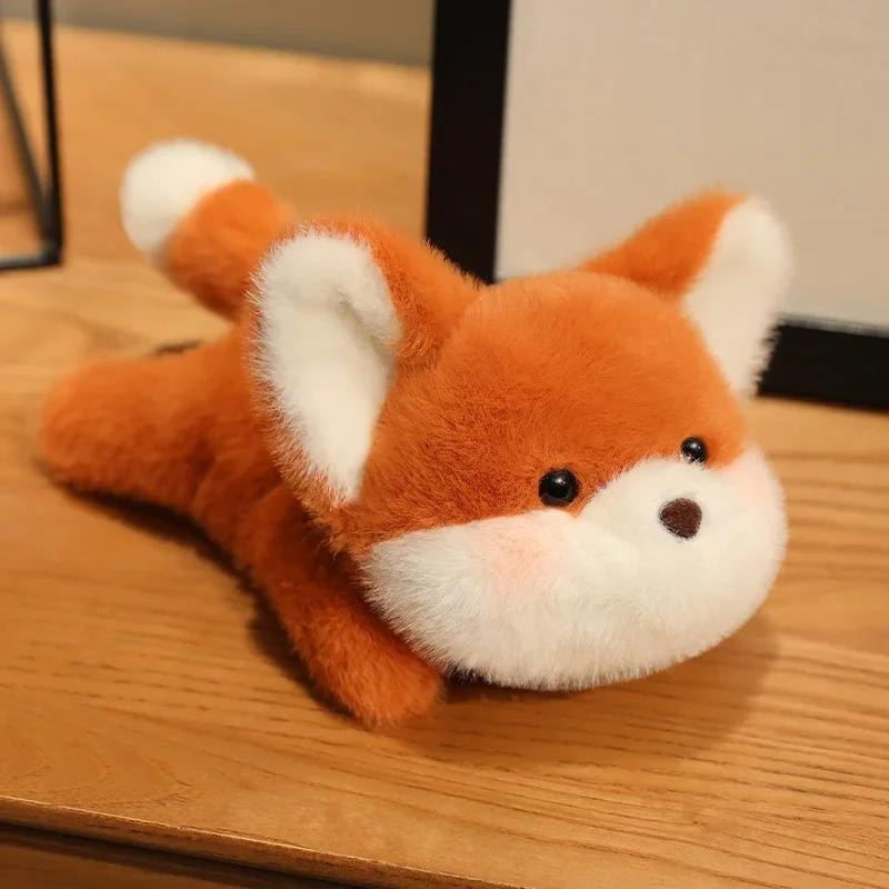 New Baby Animal Plush Toys Cozy Warm Wrist Pad Cute Lying Rabbit Fox Elephant Capybara Panda Penguin Doll Creative Desktop Decor