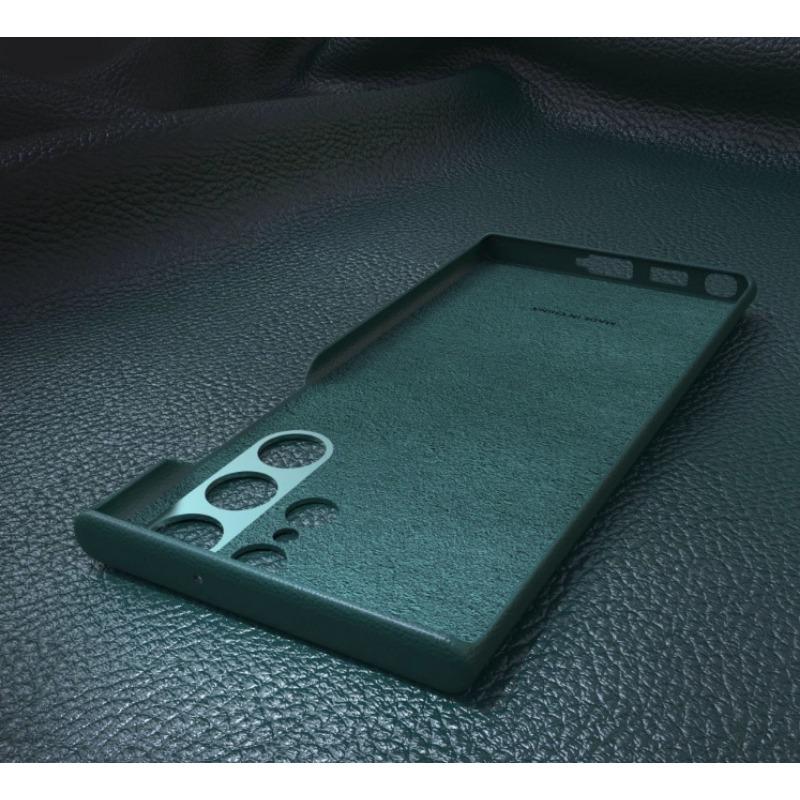 Suitable for Samsung S23ultra Mobile Phone Case Leather S22ULTRA Protective Case S23 Leather Case