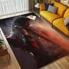 Moonwalk Legend Living Room Nonslip Area Rug Soft Carpet For Bedroom Gameoom Playroom Sofa Office Home Decor Doormat