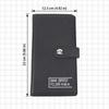 PU Leather Deposit Certificate Holder Transparent Bill Receipt Payment Cash Storage Book Office Classification Organizer Pouch
