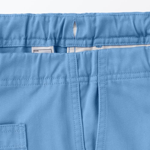 MUJI Kids Chino Loose Fit Pants Unisex Children Cb1hea4s Saxophone Blue Kids 110