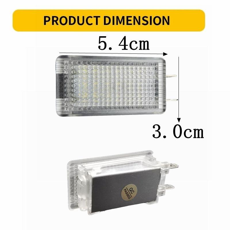 CANbus Error Free For 964 986 987 996 993 997 GT Cayenne Carrera Boxster White Led Trunk Luggage Compartment Lights