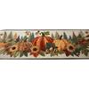 Pumpkin Print Decorative Tablecloth for Living Room Dining Table