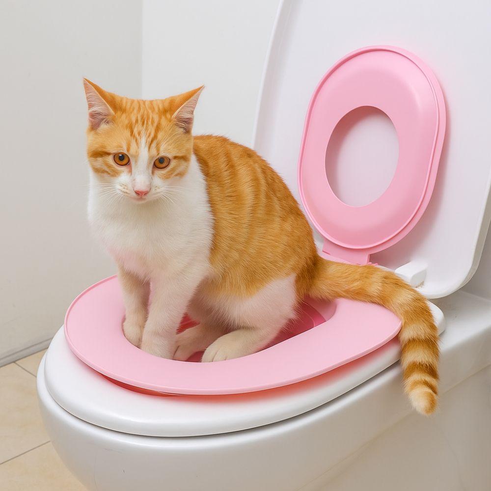 Reusable Cat Litter Box Stable Pet Hygiene Trainer Practical Cat Toilet Trainer Household