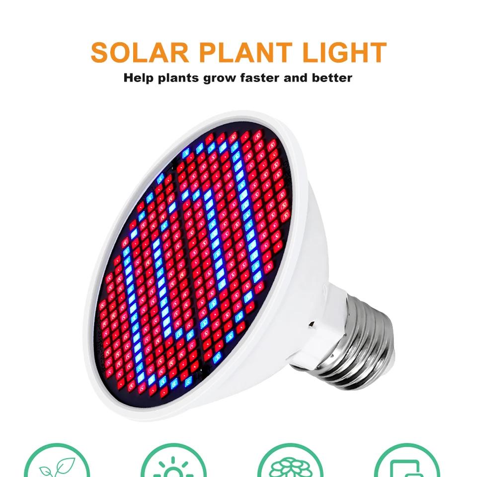 Selling Plant Growth Lamp Cup Red and Blue Full Spectrum Indoor Planting E27 Multi-specification Lamp Beads 2835 Photosynthesis