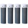 Emjoi Micro Pedi Replacement Rollers [4 Pack] - Extra Coarse, Compatible