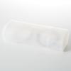 MUJI Polypropylene Eyeglass and Accessory Case with H x 7cm W x 16cm D Stand, Large, Dimensions Approx. 4.4cm (Product Number 38728757)