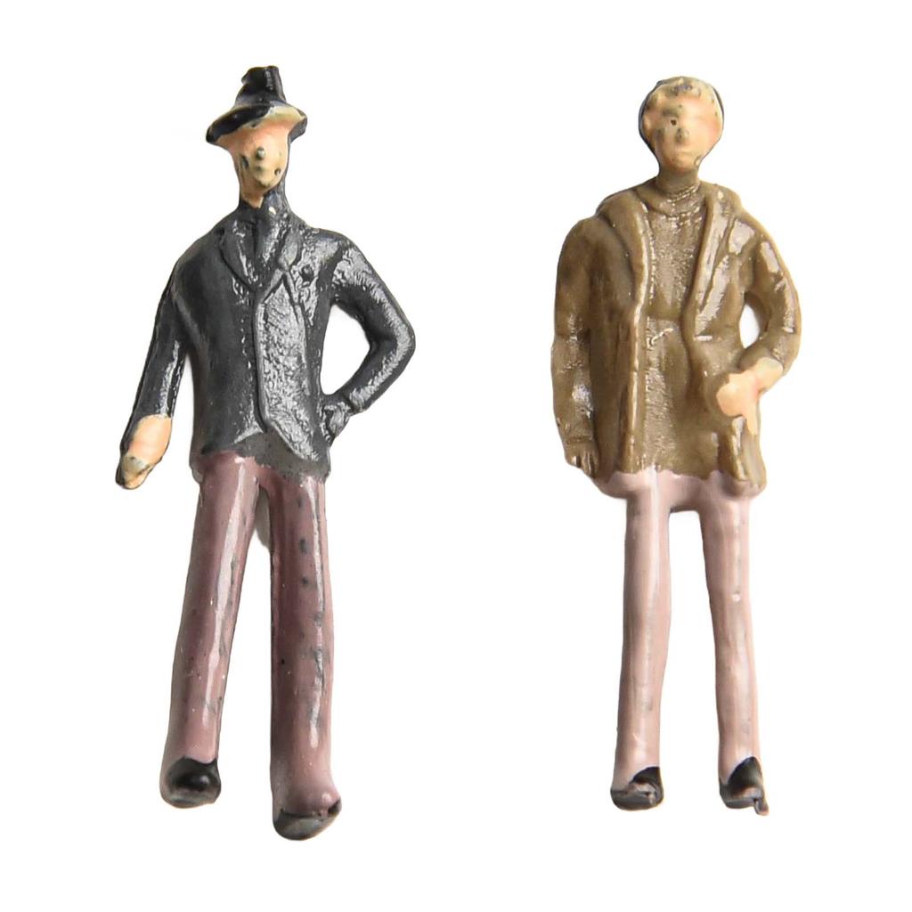 100PCS 1:75/1:87/1:100 Full Seated Small Person Sand Table Model Material For Simulated Sand Table Garden Decoration