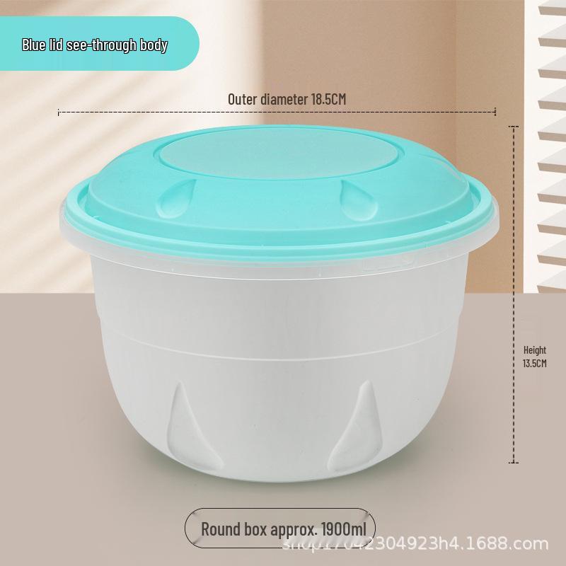 High-Quality Buckle Meal Box for Mala Tang, Hot Pot, and Pickled Fish - Thickened Round Anti-Theft Takeaway Soup Bowl