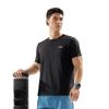 Li-Ning Casual Sports Simple Solid Color Round Neck Pullover Short Sleeve T-Shirt Men Tops Black ATSV361-2