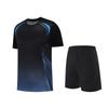 Quick-Dry Badminton Set Men Women Short Sleeve Sportswear Breathable Moisture-Wicking Athletic Shirt Pants