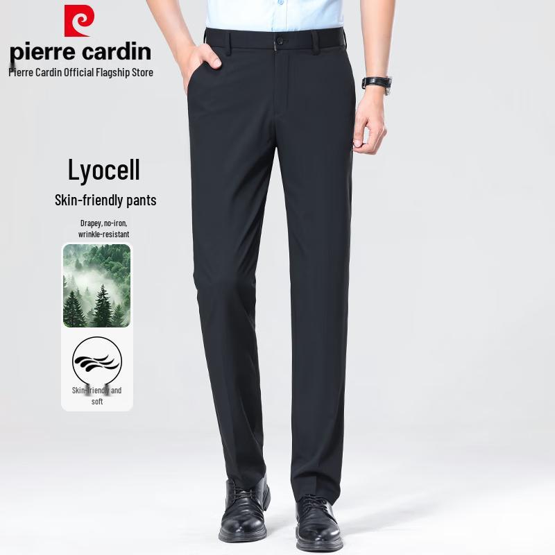 Pierre Cardin Men s Lyocell Blend Wrinkle-Resistant Business Casual Pants 185/100A/38
