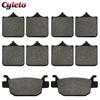 Cyleto Motorcycle Front and Rear Brake Pads for Benelli TRK502 TRK502X TRK 502 Leoncino 500 BJ500 BJ500GS-A BJ 500