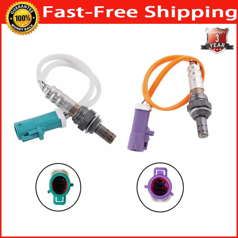 2pcs Oxygen Sensor For 2011- Ford Fiesta 1.6L L4 Upstream+Downstream Sensor