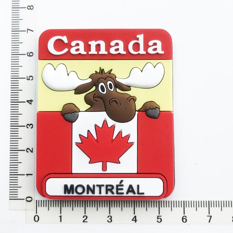 Kanada Kühlschrankmagnete Montreal Quebec Reise Souvenirs Heimdeko Hochzeit Geburtstagsgeschenke Message Board Magnetische Aufkleber