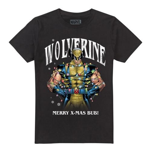 wolverine Unisex Adult Merry Xmas Bub! T-Shirt