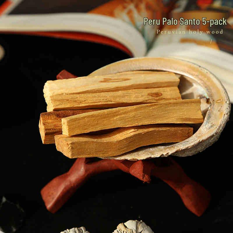 Peruvian Palo Santo Sticks: High Oil Content for Aromatherapy, Space Purification, and Yoga Studios