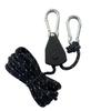 Reflective Outdoor Tarp Rope Pulley Tensioner for Camping Tent