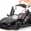 1/18 Lamborghinis Aventador SVJ63 Alloy Toy Car Model Wheel Steering Sound and Light Children's Toy Collectibles Birthday Gift