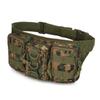 Triple Pocket Tactical Camo Waist Bag: Waterproof, Small, Outdoor, Cycling, and Mountaineering Sports Pack