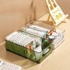 Fridge Box Storage Box Acrylic Clear Cupboard Organiser Hinch Container Portable Versatile With Handles Brand New