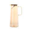 Amber High-Capacity Glass Pitcher Set for Cold Beverages