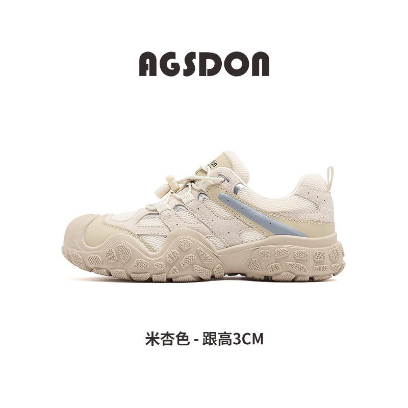 Augustine hiking shoes women's summer 2025 new outdoor ugly cute dad shoes light running shoes