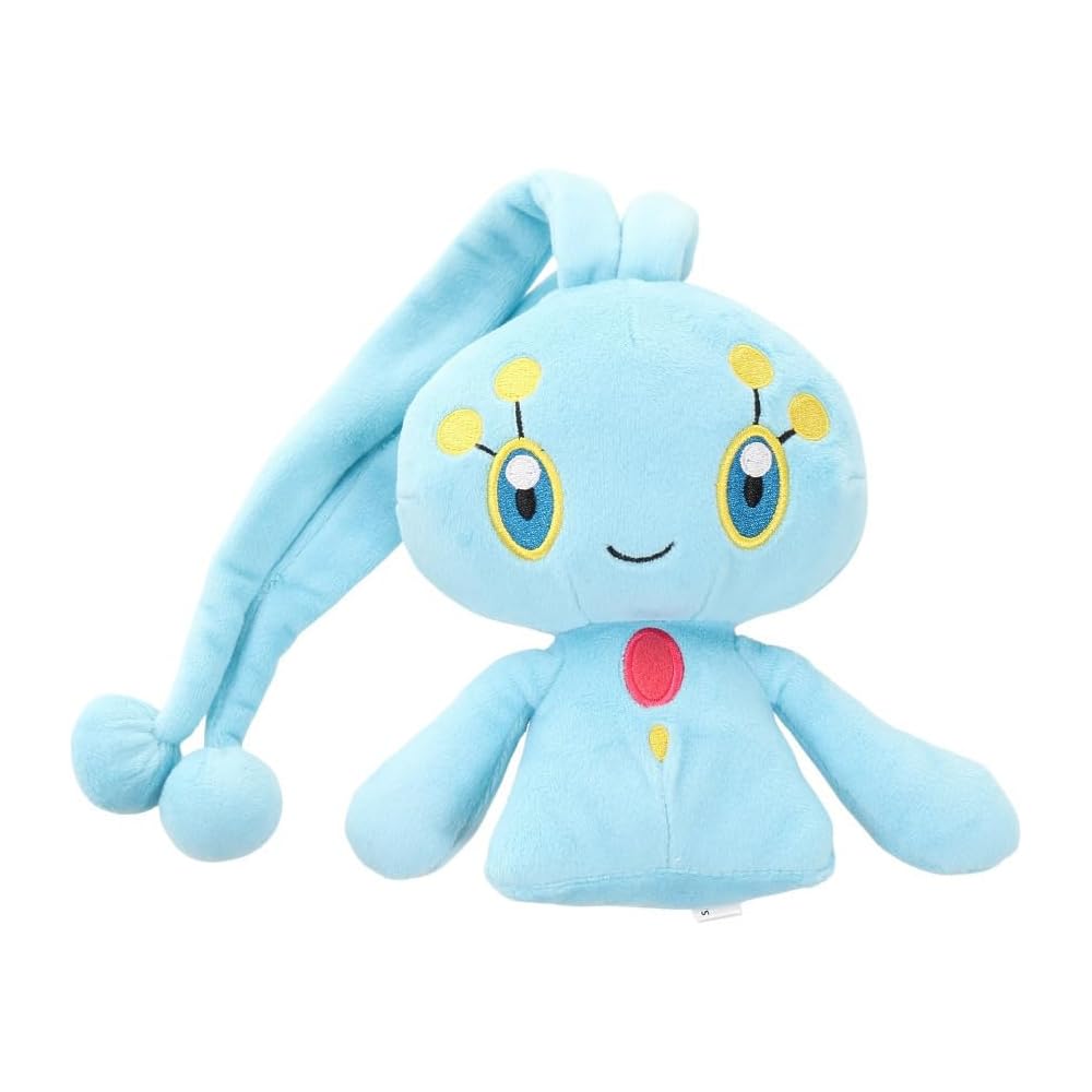 San-ei Trading Pokmon All Star Collection Manaphy Plush Toy 15cm Soft Stuffed Animal