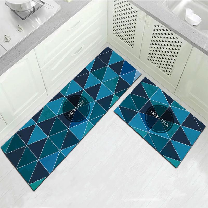 Kitchen Carpet Floor Mat Entrance Door Mat Bathroom Entrance Mat Bedroom Bedside Carpet