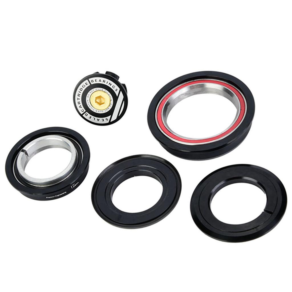 4456ST Mountain Bike Road Bicycle Tapered Straight Tube Fork Headset 44mm 56mm CNC AL6061 T6