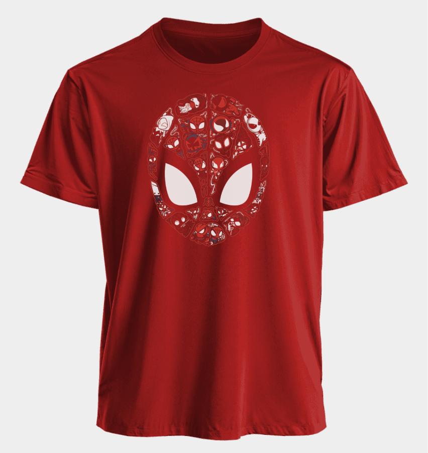 Men's and Women's T-shirts Spider-Man Summer American Style Spring and Autumn Loose Oversized Casual Short-sleeved
