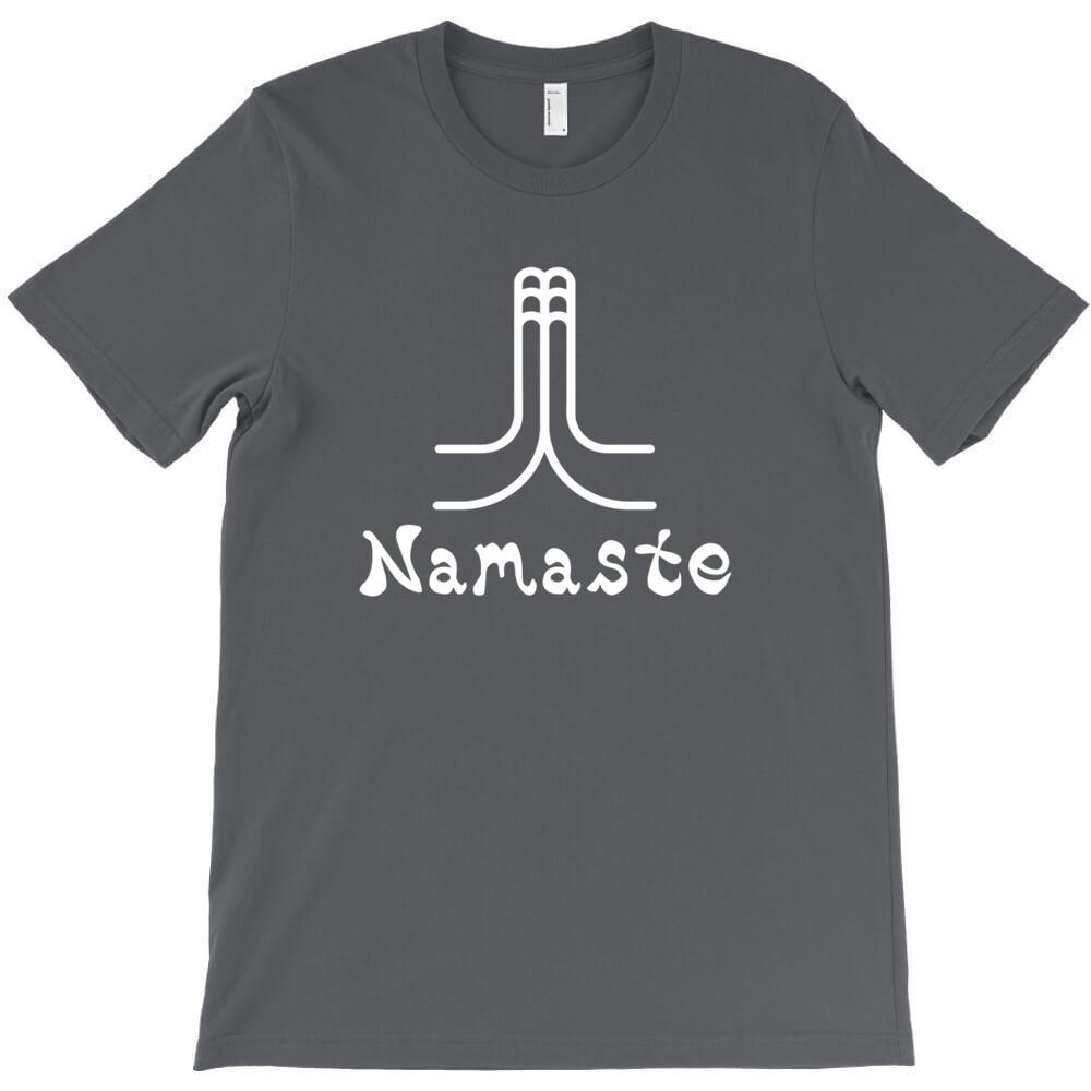 Namaste T-Shirt Druck Für Mann Kurzarm-T-Shirts Vor Baumwoll-Oberteile Kurzarm-T-Shirts Das