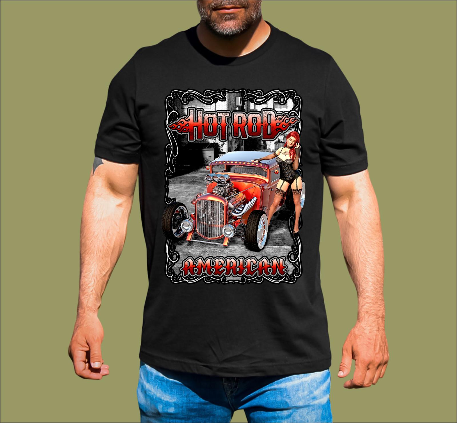 AMERICAN HOT ROD T-SHIRT XXXL