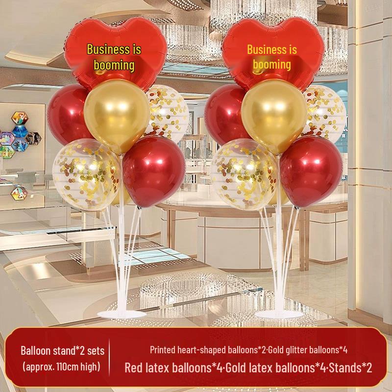 Thanksgiving Event Entrance Balloons: Illuminated Decor for Grand Openings