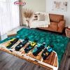 Surfboard 3D Printed Carpet Sport Theme Anti Slip Floor Mat for Living Room Bedroom Sofa Decor Rug