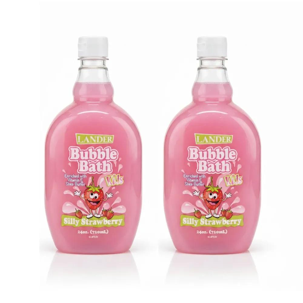 

Lander Sealy Bubble Bath Strawberry 710ml x 2 Bubble Bath Bath Bomb