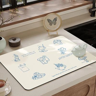 Sets de table multi-thèmes, sets de table ménagers imperméables et résistants à l'huile, sets décoratifs pour table de cuisine.