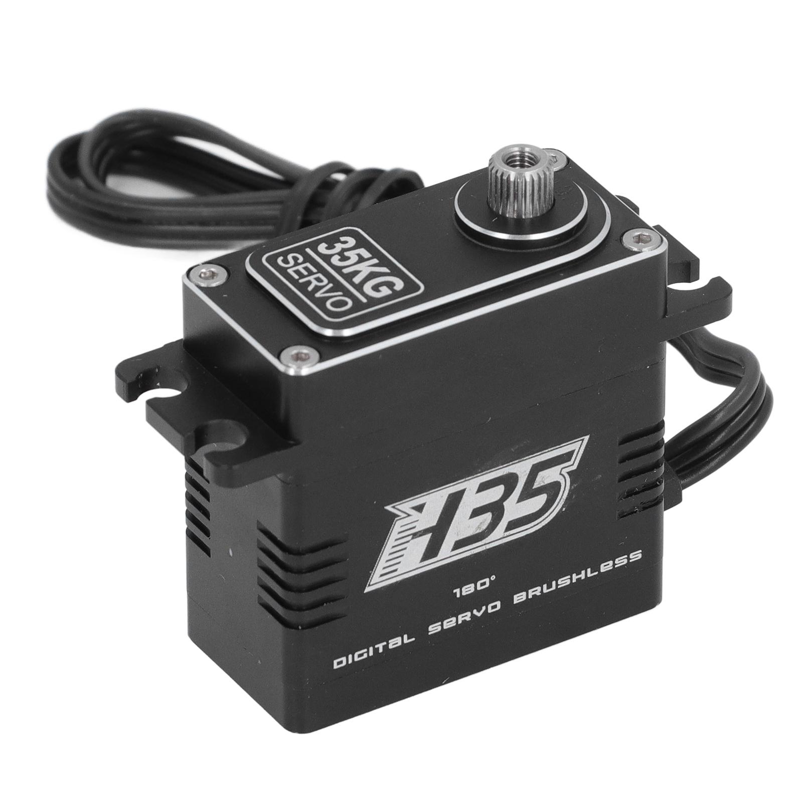 

RC цифровий сервопривід 35 кг 180 градусів сталевий редуктор високого крутіння безщітковий серводвигун для роботизованої руки