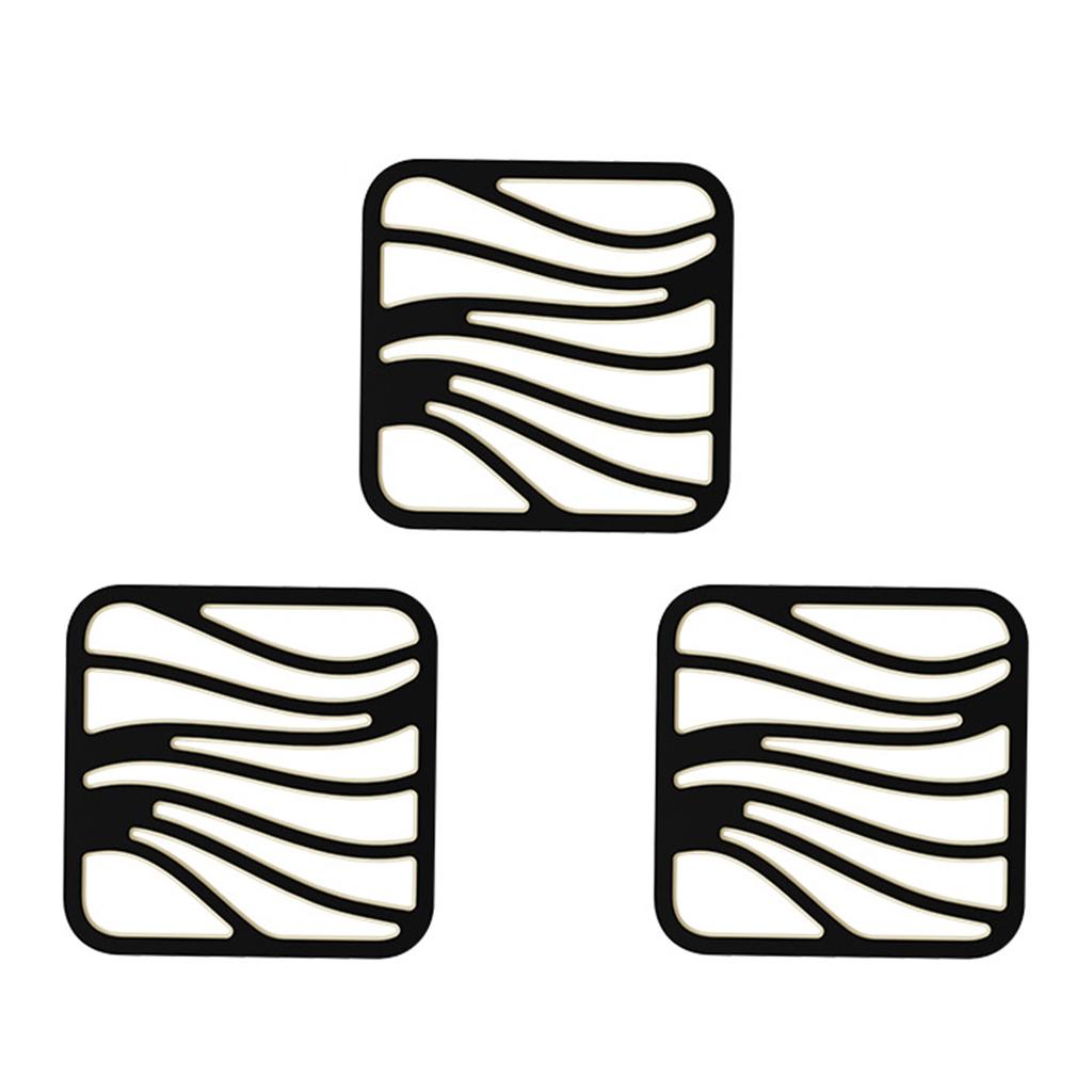 Almohadilla aislante redonda/cuadrada para escritorio, resistente al calor, almohadilla antideslizante para tazas para el hogar y la cocina