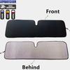 For Jeep Wrangler TJ JK 1997-2017 Car Front Windshield Sunshade Anti UV Ray Window Sun Visor Protector Cover