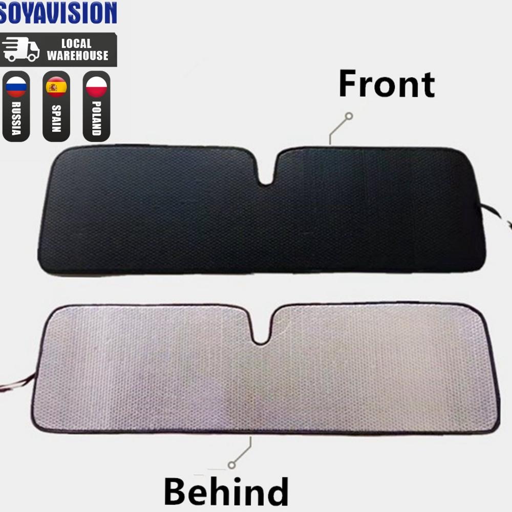 For Jeep Wrangler TJ JK 1997-2017 Car Front Windshield Sunshade Anti UV Ray Window Sun Visor Protector Cover