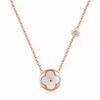 Popular Maple Leaf-shaped Presbyterian Series Necklace Versatile High-end Pendant