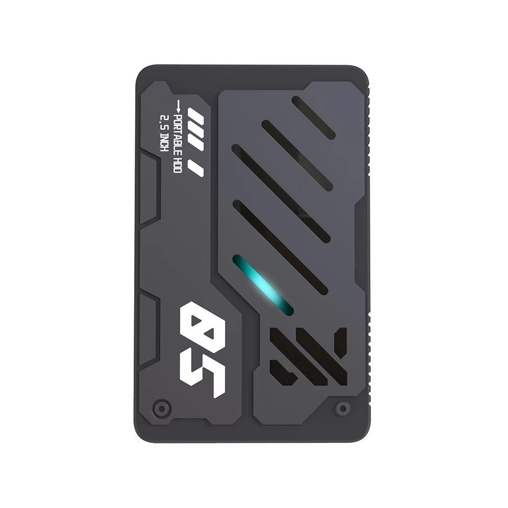 SATA III SSD 2.5" Hard Drive Mechanical Appearance RGB Gaming HDD 3D NAND External Storage for PC Mac Desktop Laptop PS5 Xbox
