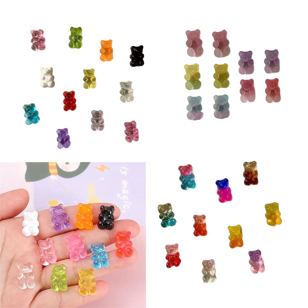 10Pcs Bear Fridge Magnets Bear Fridge Magnets Creative Refrigerator Magnets Garage Door Magnets Stickers for Whiteboard