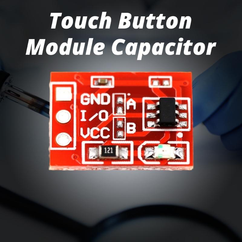 10pcs TTP223 Capacitive Switching Button Module With SelfLocking And Momentary Modes For DIY Electronics Devices