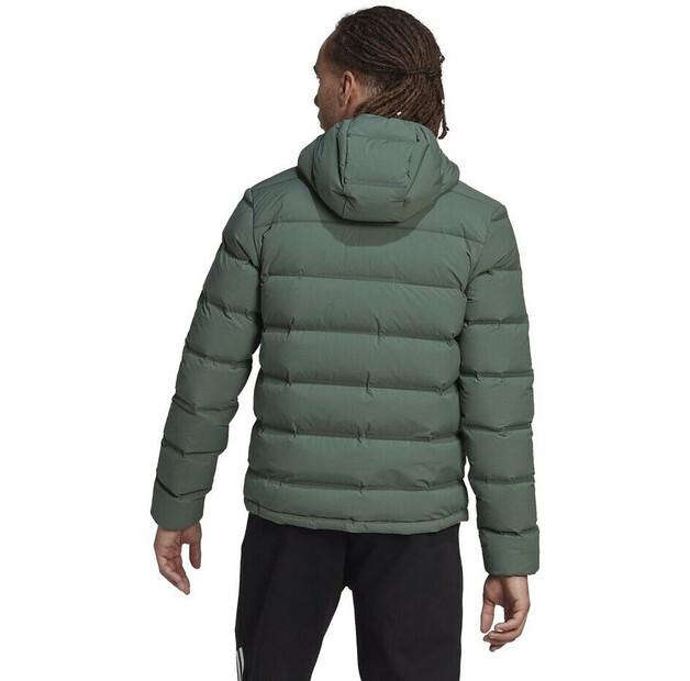 Adidas Helionic Stretch Hooded Down Jacket