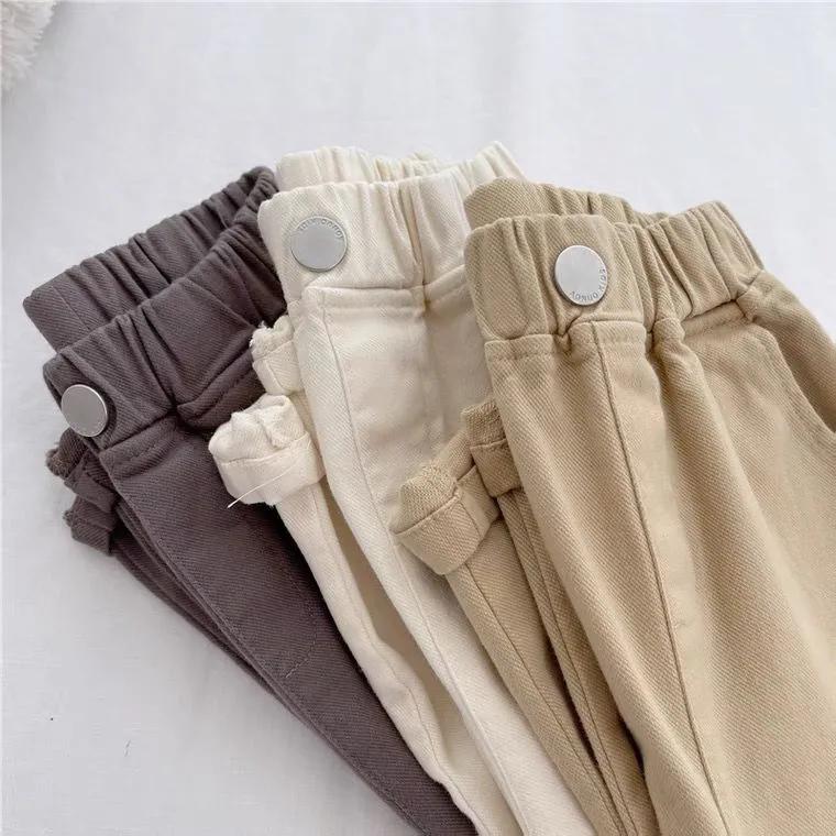 Children's Pants Men's and Women's Casual Pants All Wear Korean Version of Trousers