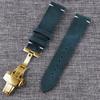 Genuine Leather Watch Bands , Vintage Top Grain Leather Watch Straps 18mm, 19mm, 20mm, 21mm, 22mm, 24mm for Seiko Citizen Orient